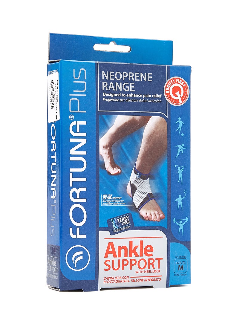 Fortuna Neoprene Range Ankle Support With Heel Lock - Image 1