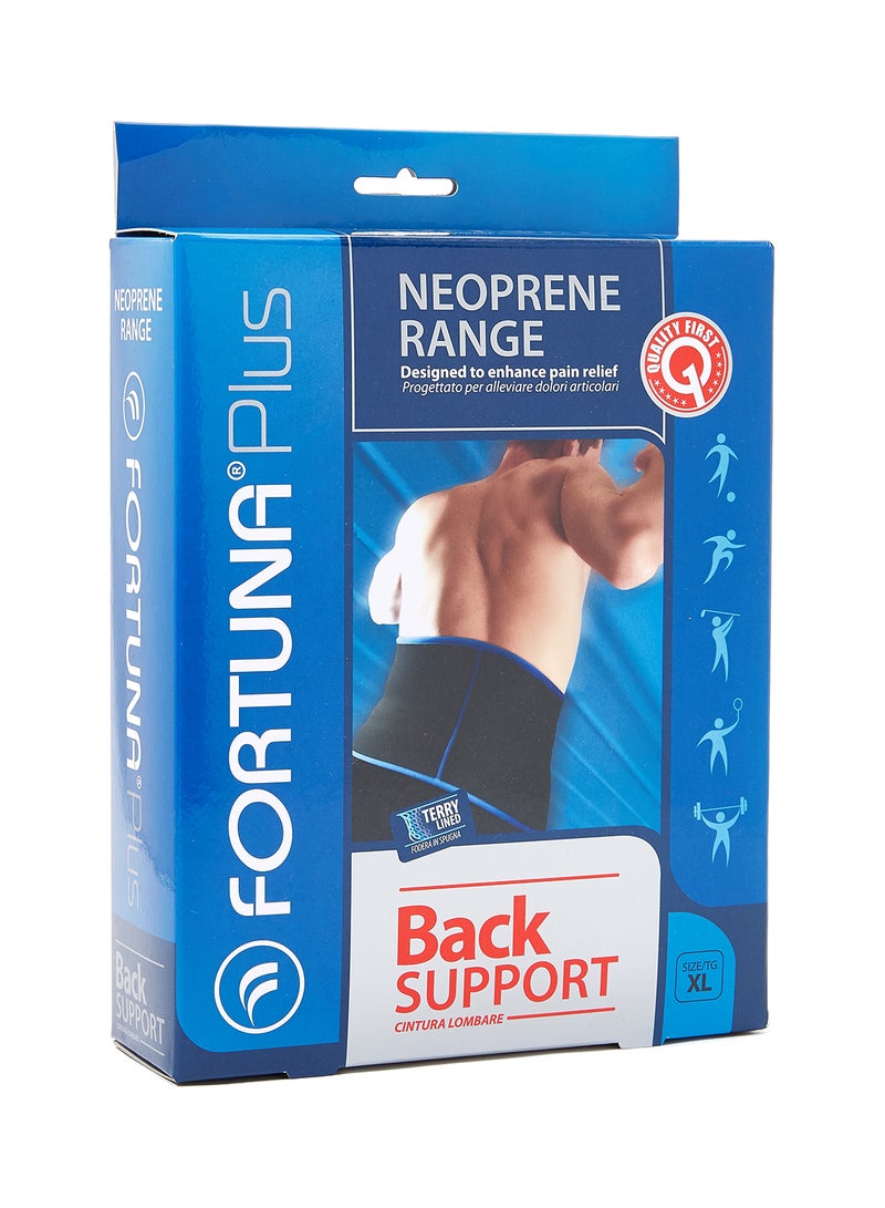 Fortuna Neoprene Range Back Support - Image 1