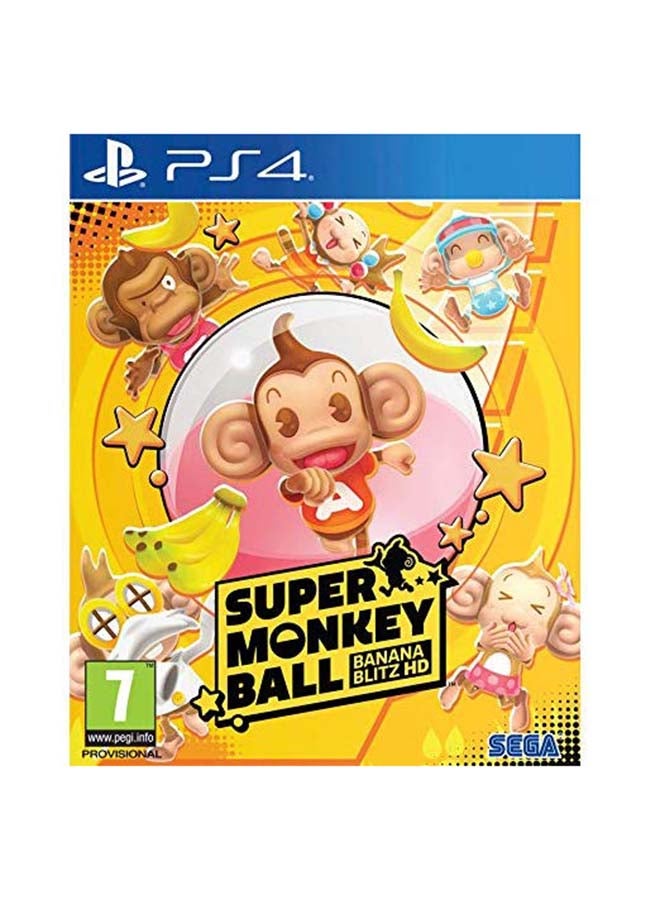 Sega - Super Monkey Ball: Banana Blitz HD(Intl Version) - Arcade & Platform - PlayStation 4 (PS4) - Image 1