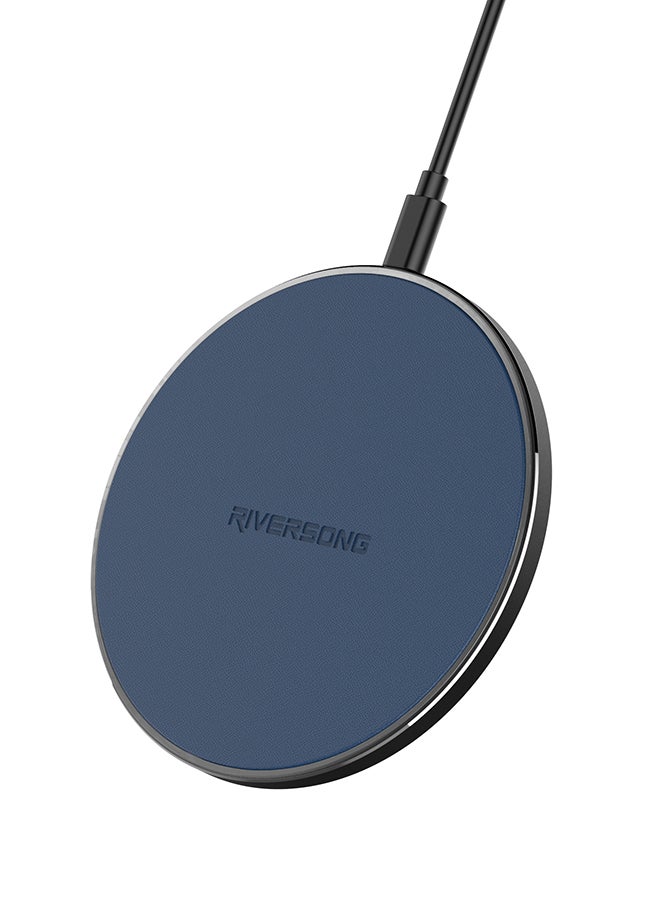 RIVERSONG Airpad P Wireless Charging Dock Blue  - Image 1