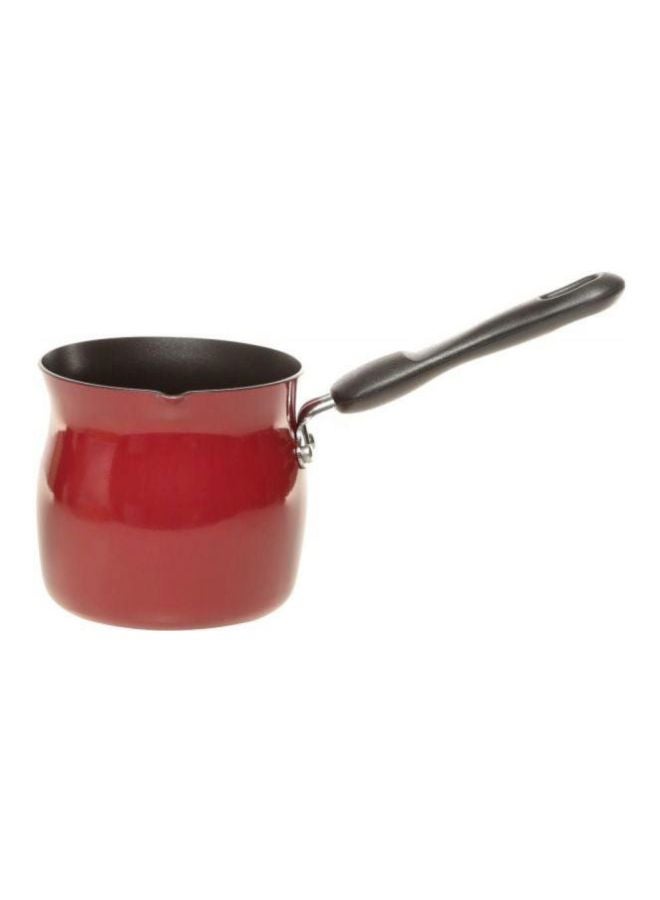 Lambart Striped Coffee Pot Red/Black/Silver 9.5cm