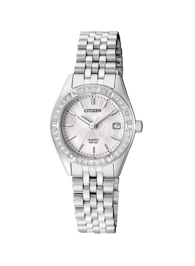 women Stainless Steel Analog Watch EU6060-55D