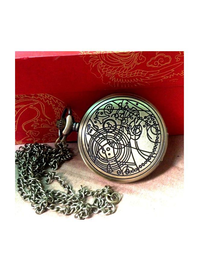 unisex Retro Pocket Watch 162835 - Image 3