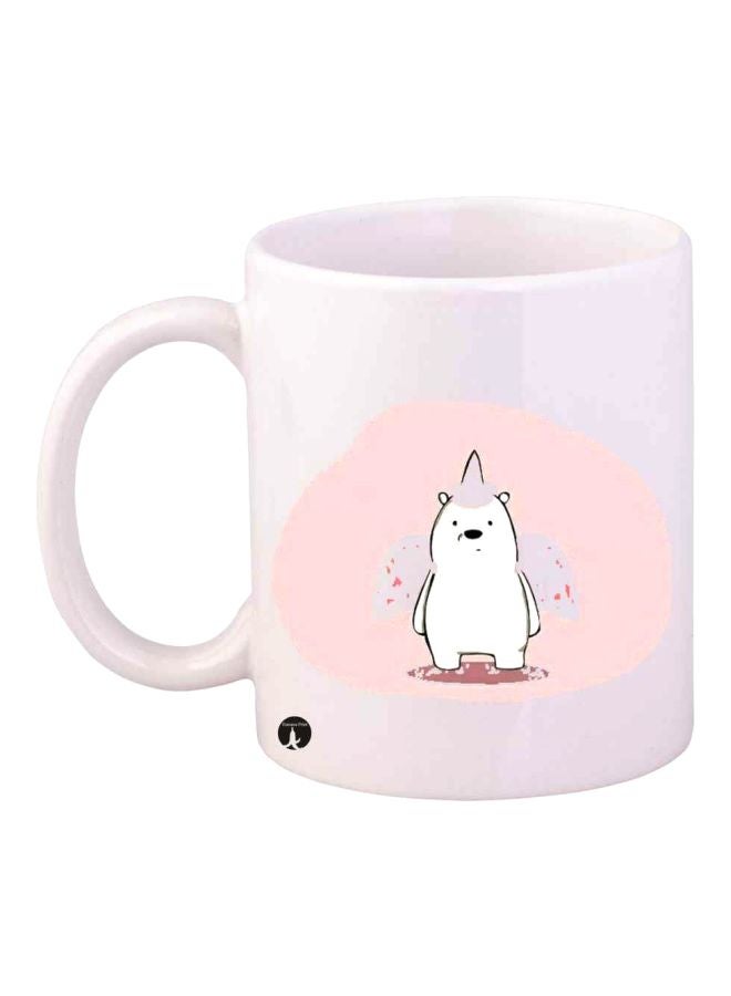 BP We Bare Bears Printed Mug White/Pink/Black