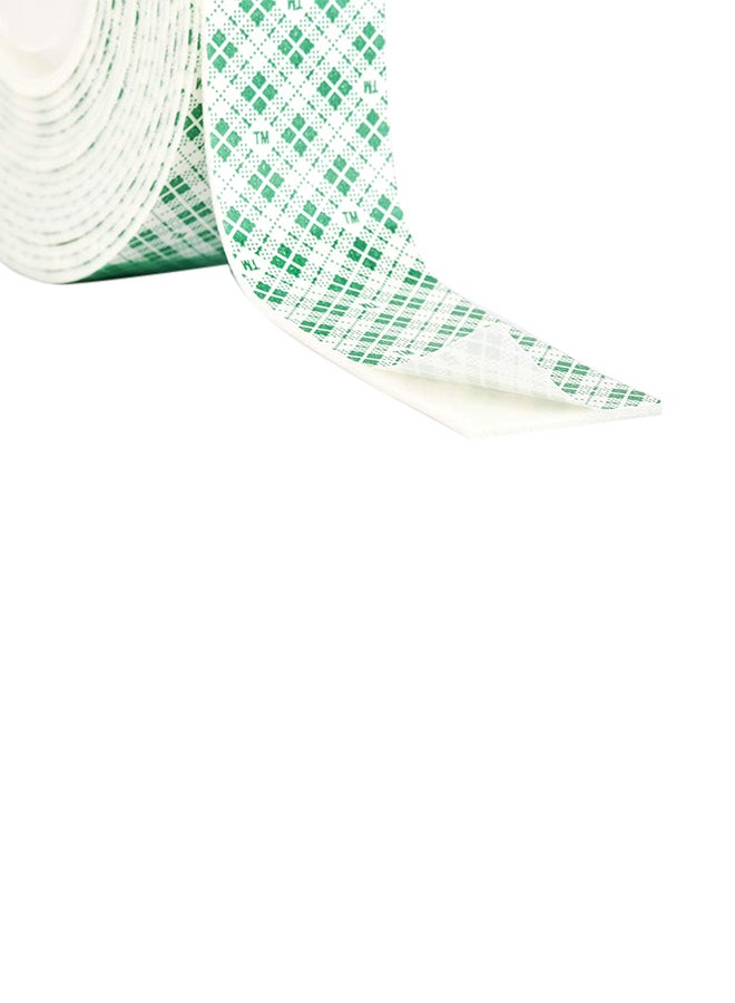 ثري ام شريط تثبيت مزدوج الوجه للاستخدام المنزلي أبيض 2.54x22سم - Image 4