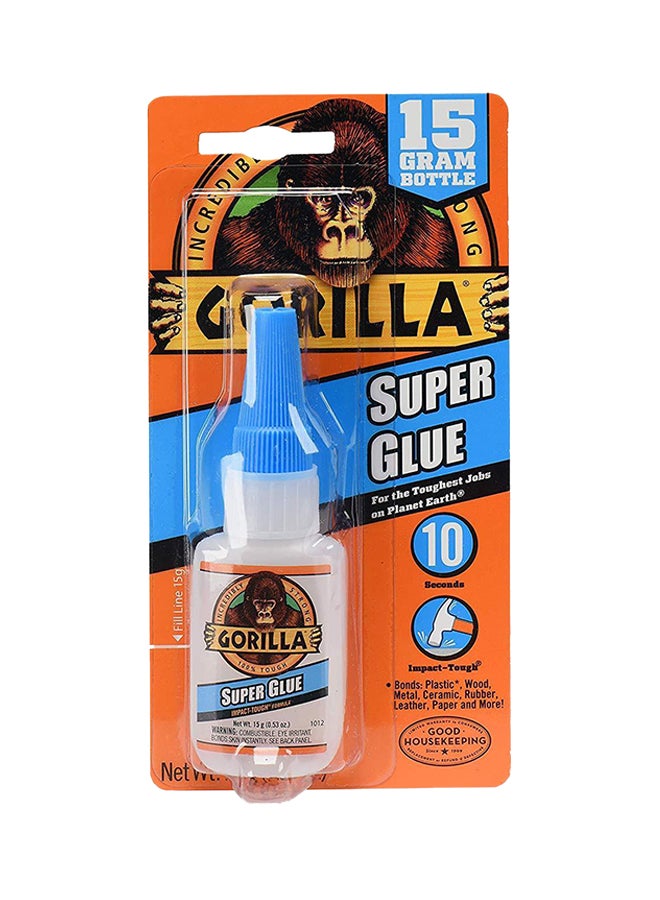 Gorilla - Super Glue Clear 15grams - Image 1