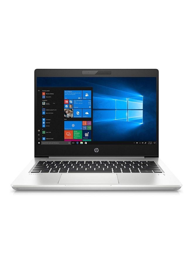 HP لاب توب برو بوك 430 G6 بشاشة 13.3 بوصة ومعالج كور i5 وذاكرة رام 4 جيجابايت ومحرك أقراص بحالة ثابتة SSD ‏128 جيجابايت وبطاقة رسومات إنتل 620 فائقة الوضوح فضي - Image 1