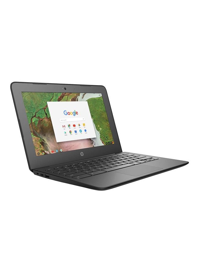HP لابتوب كروم بوك 11 G6 EE بشاشة 11.6 بوصة، معالج سيليرون/ ذاكرة رام 4 جيجابايت/ ذاكرة eMMC سعة 16 جيجابايت/ بطاقة رسومات إنتل عالية الوضوح 500/ نظام تشغيل كروم OS أسود - Image 4