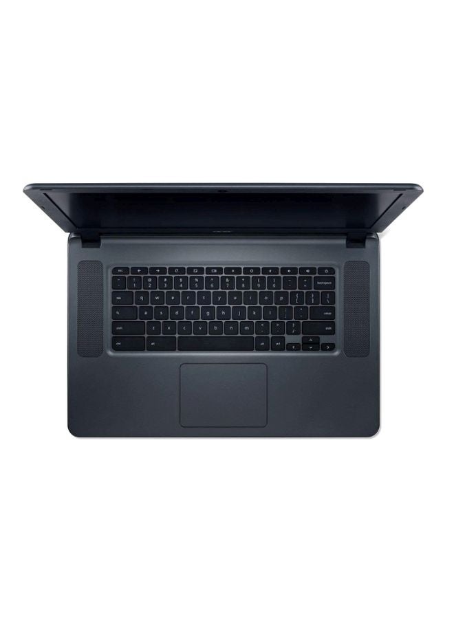 Chromebook 15 Laptop With 15.6-Inch Display, Celeron Processor/4GB RAM/16GB eMMC Flash Drive/Intel HD Graphics 400/Chrome OS English Black