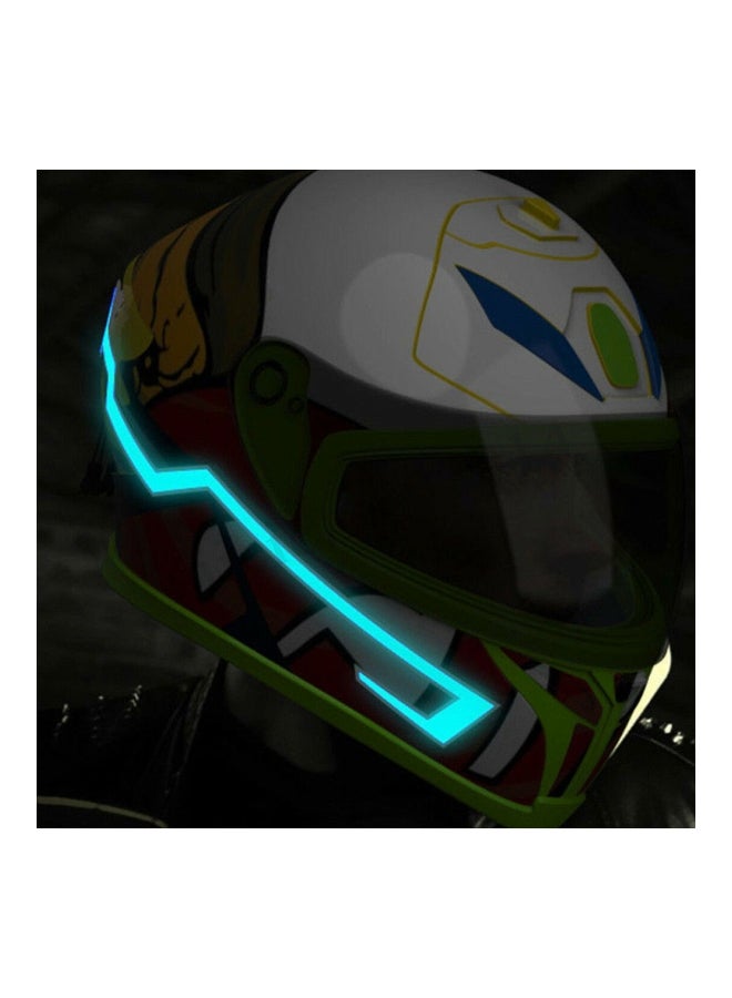 Generic 2-Piece Motorcycle Helmet Light Strip With Controller Set - Image 3