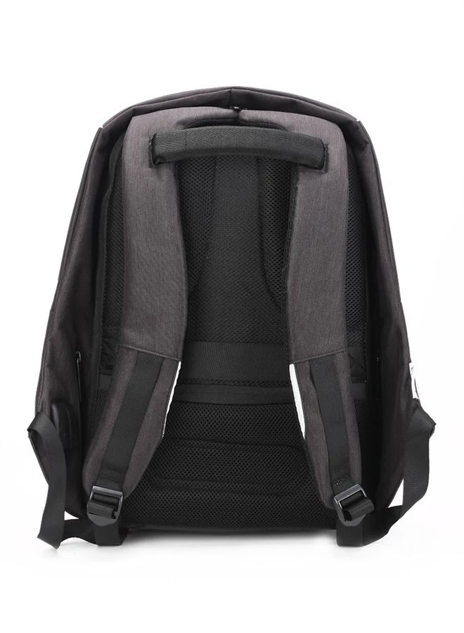 Reman Laptop Backpack With USB Charging Port Black - Image 2