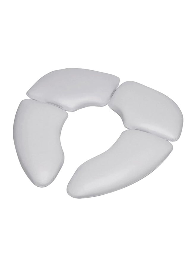 Folding Padded Portable Toilet Seat - Image 1