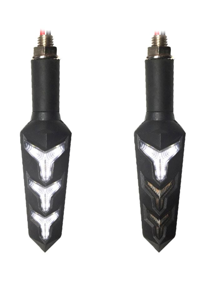 Generic 2-Piece Motorcycle Indicator Lights  - Image 1