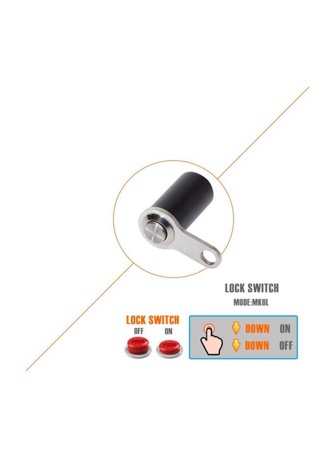 Generic Aluminum Alloy Self-Locking Motorcycle Switch  - Image 3