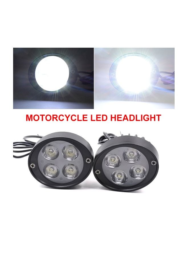 Generic 2-Piece LED Motorcycle Headlight Set  - Image 3