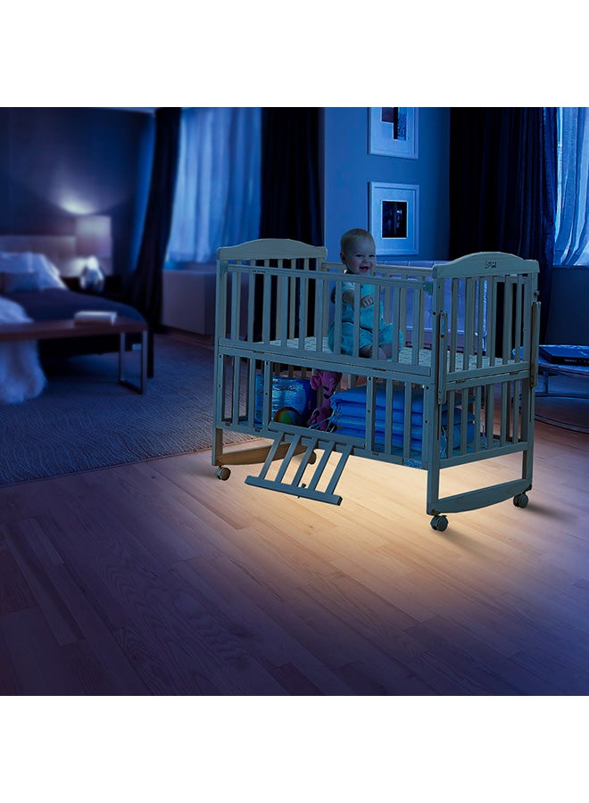 Motion Activated LED Under Bed Light White 10x3x10cm - Image 4