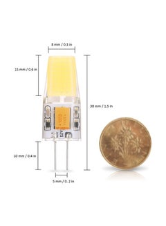 Tomshine Pack Of 6 COB SMD Halogen Bulb White 13.4x7.8x2.5cm  - Image 5