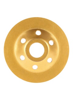 Generic Disc Bowl Shaped Grinding Wheel Gold 4inch  - Image 1