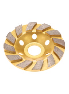 Generic Disc Bowl Shaped Grinding Wheel Gold 4inch  - Image 2
