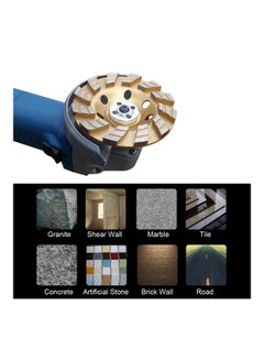 Generic Disc Bowl Shaped Grinding Wheel Gold 4inch  - Image 4