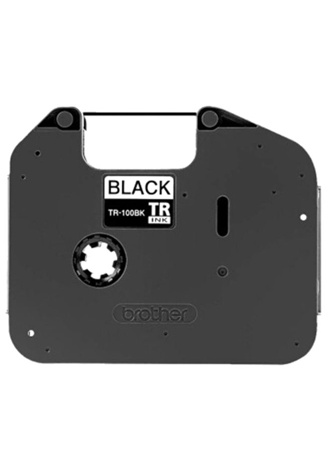 brother Thermal Ink Ribbon For Tube Printer Black/White