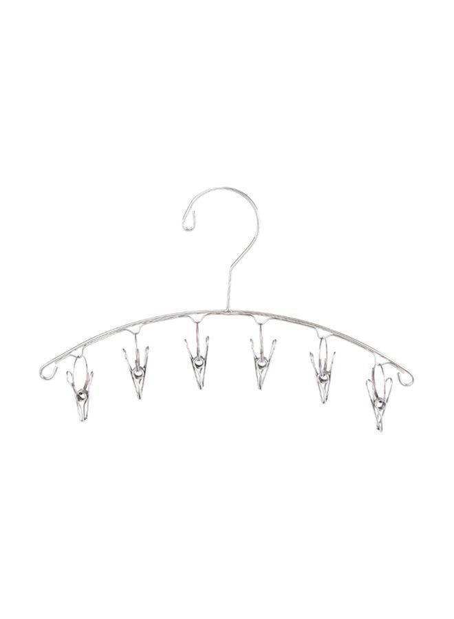 Stainless Steel Clothes Rack Silver