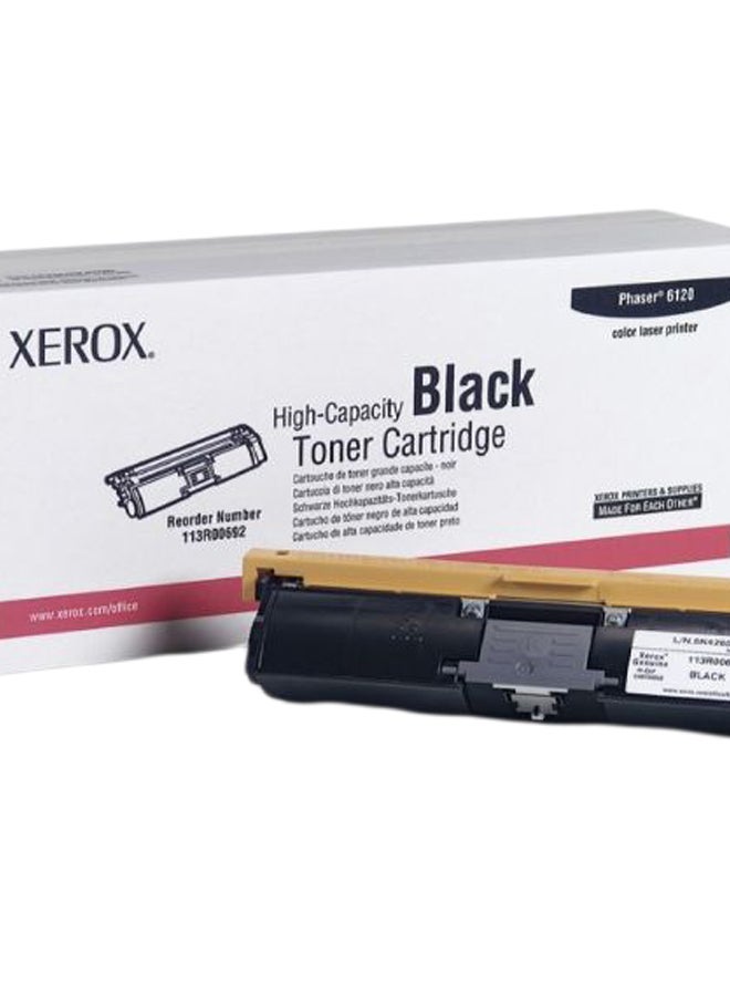 xerox 6120 High Capacity Toner Cartridge Black  - Image 2