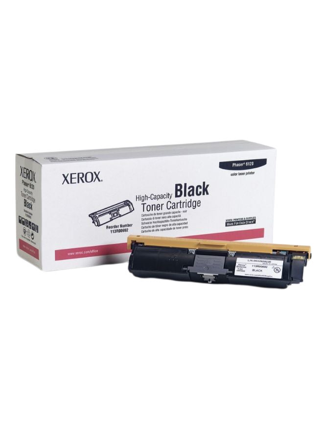 xerox 6120 High Capacity Toner Cartridge Black  - Image 1