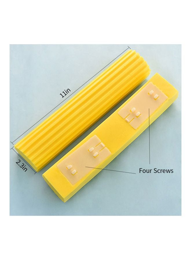 Replacement Mop Head Refill Yellow 11inch - Image 4