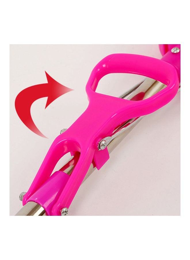 PVA Sponge Mop With Telescopic Pole Pink/Silver/Yellow 63x7x18cm - Image 4