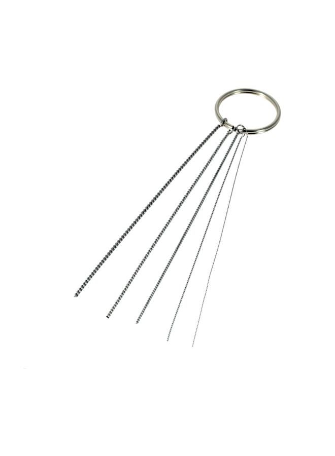 Pack Of 3 Professional Airbrush Cleaning Repair Tool Kit Silver/Black/Gold 15.5x1.1x7cm  - Image 2