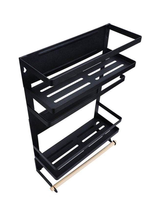 Multipurpose Shelf Storage Rack Black  - Image 1