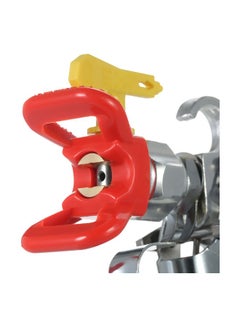 Generic Airless Paint Sprayer With Nozzle Guard Silver/Red 20x6.8x17.5centimeter  - Image 4