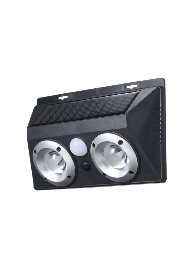 مصباح LED يعمل بالطاقة الشمسية يتم تثبيته على الحائط أبيض 195x120x50مم - Image 2