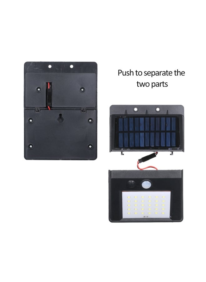 Solar Powered LED Wall Light White - Image 3