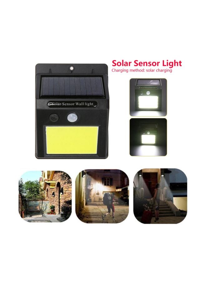 48-LED Solar Powered LED Light Yellow 13x10x5cm  - Image 2