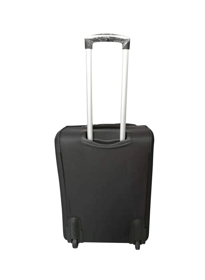 Visit Softside 4 Piece Luggage Trolley Set Black - Image 3