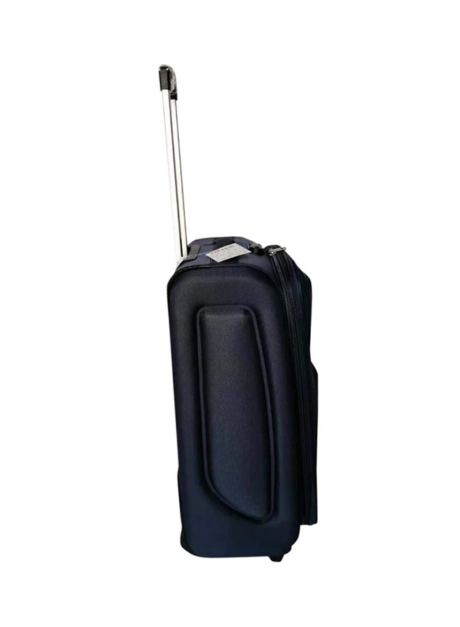 Visit - Softside 4 Piece Luggage Trolley Set Blue - Image 1