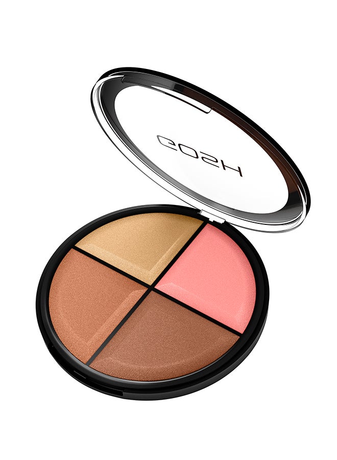 gosh 4 Shades Contour' N Strobe Kit 002 Medium - Image 1