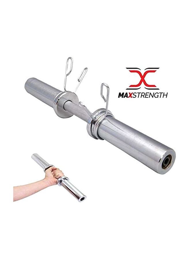 Max Strength 2-Piece Steel Dumbbell Bar Set 51cm - Image 3