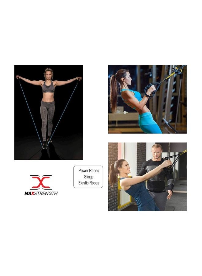 Max Strength - 5-Piece Exercise Band Set 120cm - Image 1