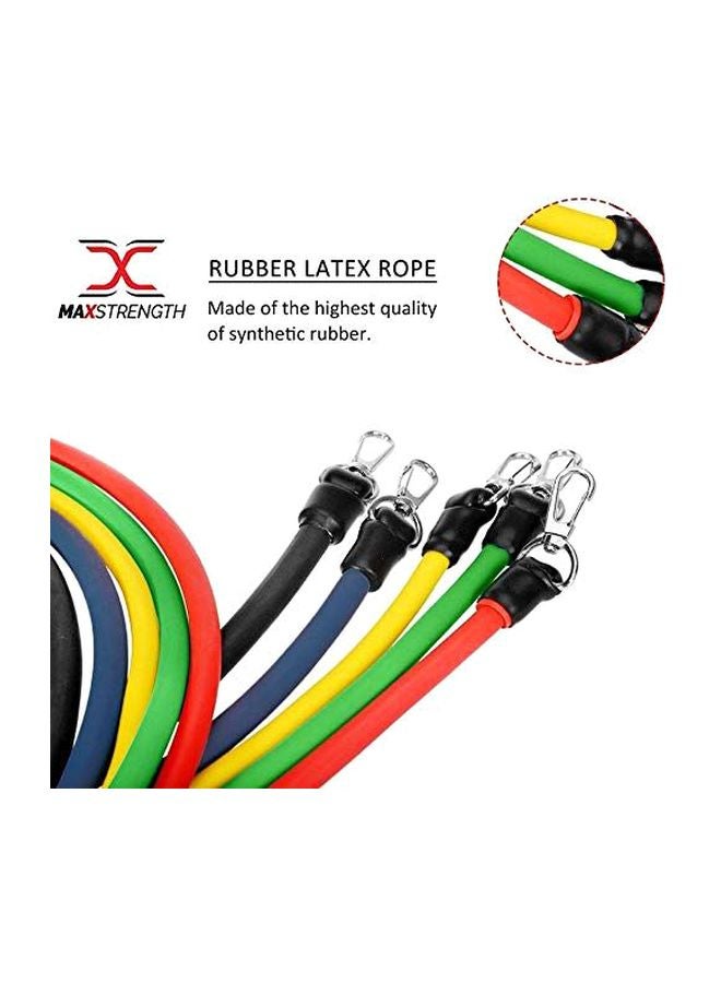 5-Piece Exercise Band Set 120cm