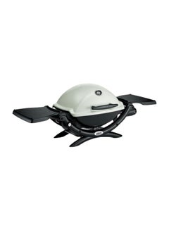 Weber Q1200 Grill With Stand Titanium Grey/White 