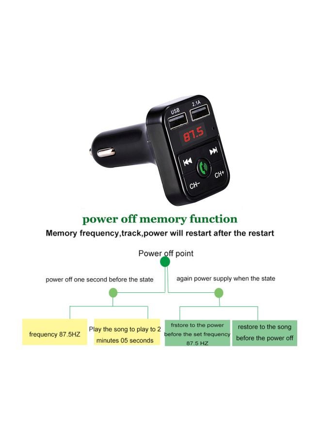 Kelima FM Transmitter Car Charger Black  - Image 5