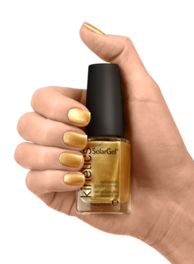 كينتكس طلاء أظافر احترافي سولار جل لون 103 ذهبي راش - Image 3