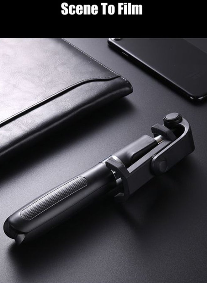 Bluetooth Wireless Foldable Extendable Mini Tripod Black - Image 3