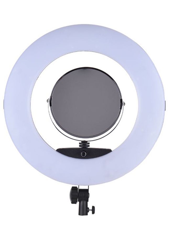 Dimmable Camera LED Photography Ring Light Black/White - Image 1