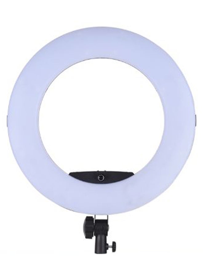 Dimmable Camera LED Photography Ring Light Black/White - Image 3