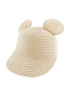 Cartoon Design Cap Beige