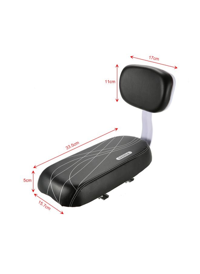 Generic - Bicycle Back Seat With Back Rest - Image 1